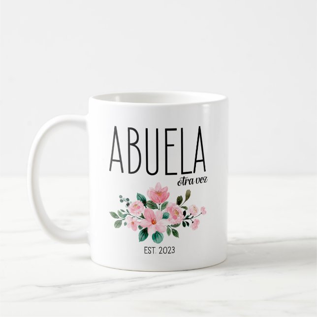 Caneca De Café Abuela Otra Vez Est 2023, Regalos Para Abuela (Esquerda)