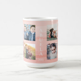 Caneca De Café Abuela Pink Ombre