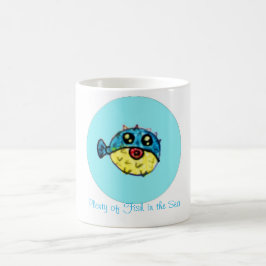 Caneca De Café Abundância dos peixes no mar