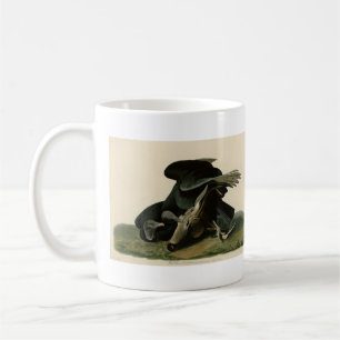 Caneca De Café Abutre Negro, das Aves da América de Audubon