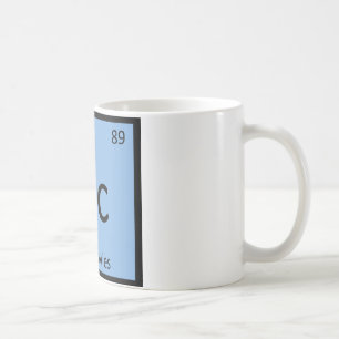 Caneca De Café Ac - Anchovas Tabela Periódica Química de Peixes