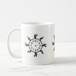 Caneca De Café Acabando o Tempo