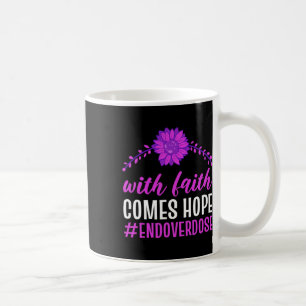 Caneca De Café Acabar Com o Overdose Com a Fé Vem a Esperança Rox