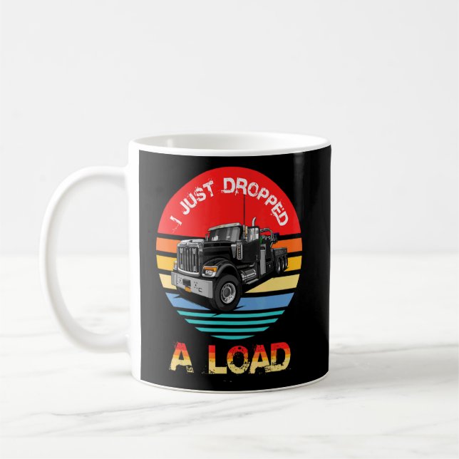 Caneca De Café Acabei De Deixar Um Caminhoneiro (Esquerda)
