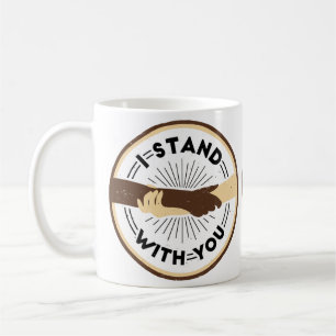 Caneca De Café acabo com o racismo vidas negras importam-me