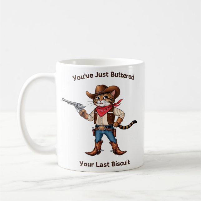 Caneca De Café Acabou de Amortecer seu último biscoito (Esquerda)