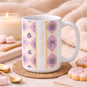 Caneca De Café Academia de Magia Personalizada Escola de Feiticei