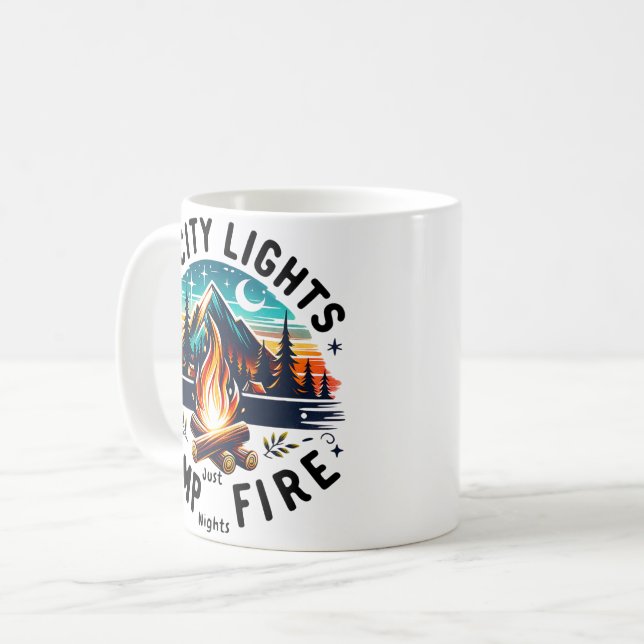 Caneca De Café Acampamento (Frente Esquerda)