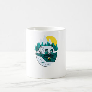 Caneca De Café Acampamento Amor