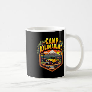 Caneca De Café Acampamento Cristão Acampamento Kilimanjaro Uma Ex