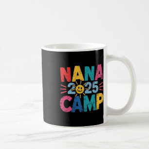 Caneca De Café Acampamento da Nana 2025 Férias em Família Verão E