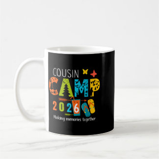 Caneca De Café Acampamento de Primo nas Férias de Verão 2026 Cria