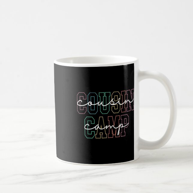 Caneca De Café Acampamento de Primos 2025 Acampamento Fogueira Fé (Direita)