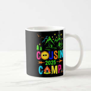 Caneca De Café Acampamento de Primos 2025 Acampamento Fogueira Fé