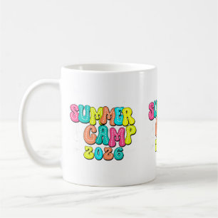 Caneca De Café Acampamento de Verão 2026 Correspondência de Féria