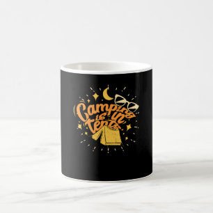 Caneca De Café Acampamento é em barracas