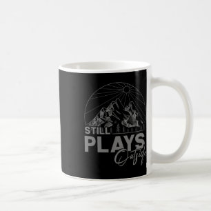 Caneca De Café Acampamento e Trilha - Ainda Brinca Lá Fora