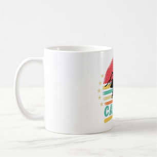 Caneca De Café Acampamento engraçado, acampamento Vibes