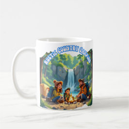 Caneca De Café Acampamento Familiar Rústico Moderno