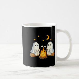 Caneca De Café Acampamento Gótico de Halloween de Fantasma Vintag
