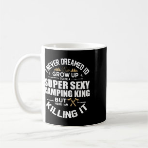 Caneca De Café Acampamento Homens Acampador Rv Acampamento Férias