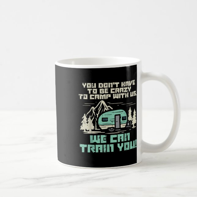 Caneca De Café Acampamento Louco Conosco Van de Acampamento Diver (Direita)