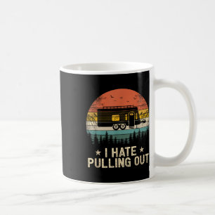 Caneca De Café Acampamento Odeio Tirar Trailer de Viagem Camper A