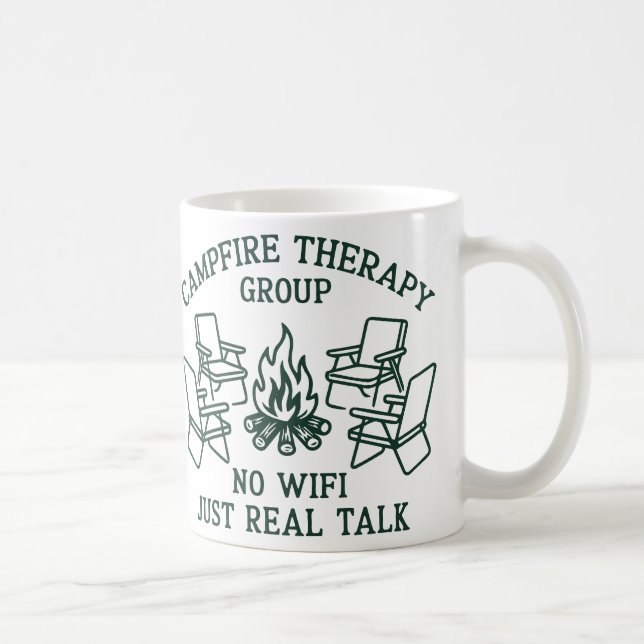 Caneca De Café Acampamento Russo ao Exterior Sem WIFI (Direita)
