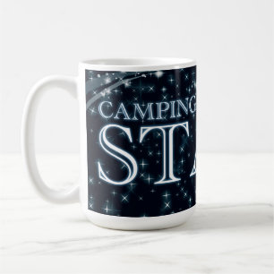 Caneca De Café Acampamento sob as estrelas