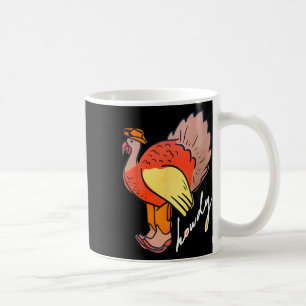 Caneca De Café Ação de Graças Howdy Turquia
