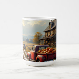 Caneca De Café Ação de Graças no campo