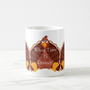 Caneca De Café Ação de Graças Turquia Thunder_Cove