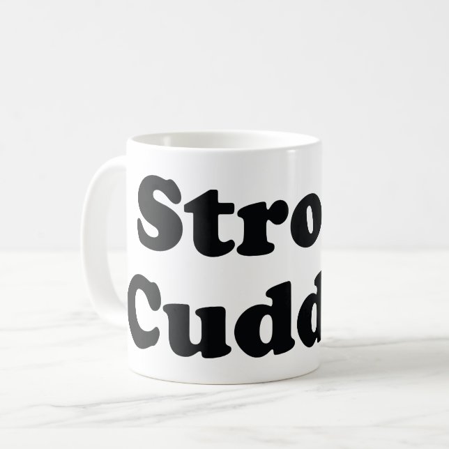 Caneca De Café Acariciador Forte (Frente Esquerda)