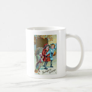 Caneca De Café Acção de graças do vintage