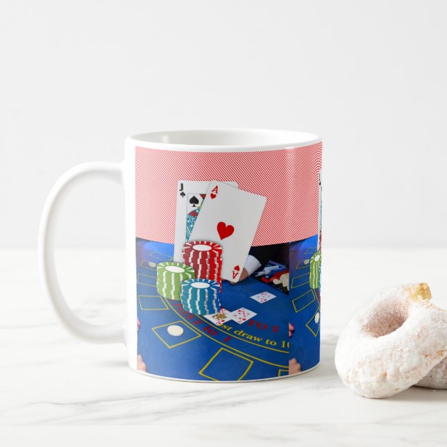 Caneca De Café Ace Card Mug (Com Donut)