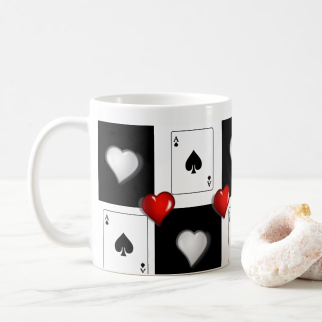 Caneca De Café Ace Spades Mug (Com Donut)