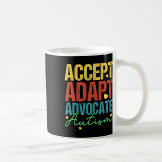Caneca De Café Aceitar Adaptar o Advocate Autismo Homens Meses de