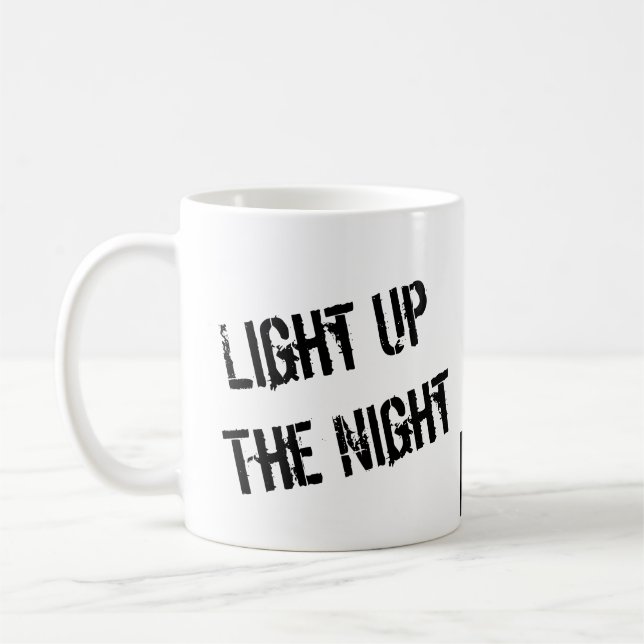 Caneca De Café Acenda A Noite 3 - Caneta De Cor Válida (Esquerda)