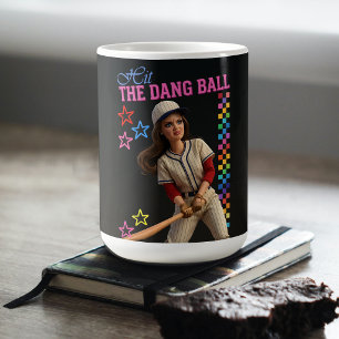 Caneca De Café Acerta a Droga da Bola Rosto de Boneca de Mãe de B