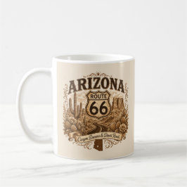 Caneca De Café Acessório de Cozinha Vintage Arizona Highway