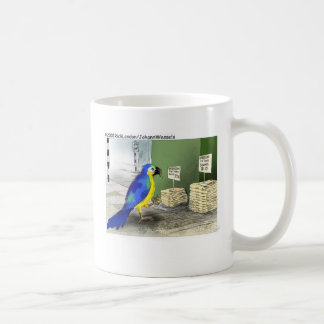 Caneca De Café Acessórios de Banheiro Papagaio Presentes Divertid