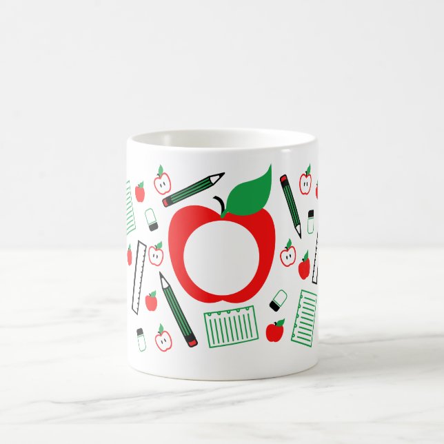 Caneca De Café Acessórios para Vida de Professor (Centro)