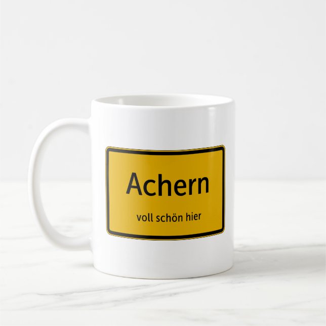Caneca De Café Achern Tasse Kaffeetasse Teetasse (Esquerda)