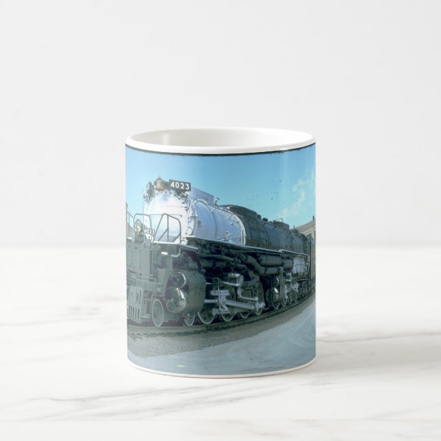Caneca De Café ACIMA de 4-8-8-4 "menino grande" #4023_Trains (Centro)