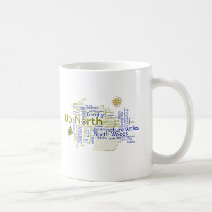 Caneca De Café Acima do norte - componentes de Michigan