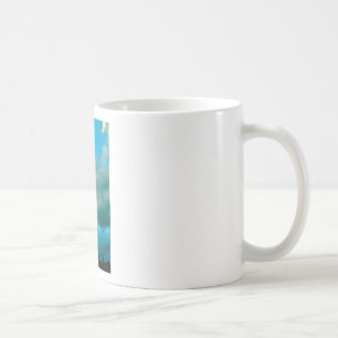 Caneca De Café Acima nas nuvens