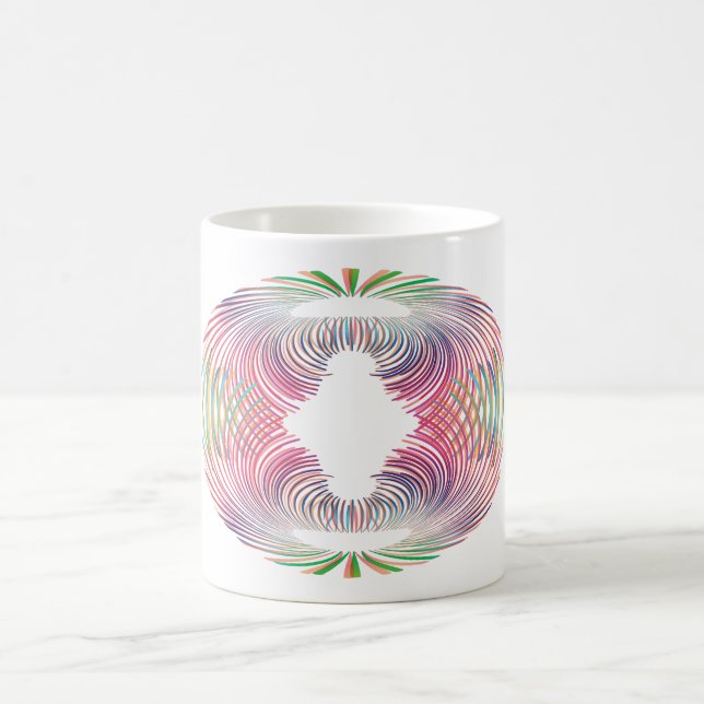 Caneca De Café Acorda. Descendo. (Centro)