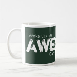 Caneca De Café Acordar Para Cima - Motivação