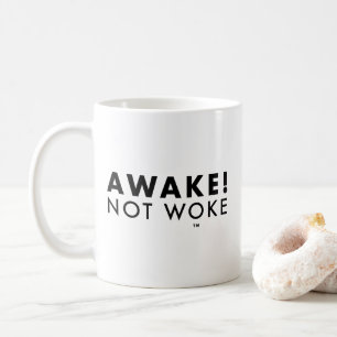 Caneca De Café Acorde! Não Woke™ LOGO Classic Mug