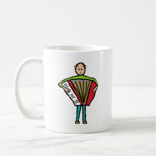 Caneca De Café Acordeão